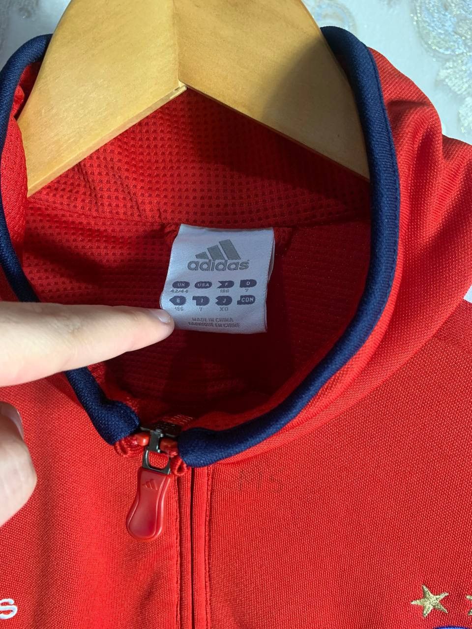 Adidas × Vintage VERY RARE ADIDAS FC BAYERN MUNCHEN GERMANY SOCCER JERSEY Y2K Size US L / EU 52-54 / 3 - 4 Thumbnail
