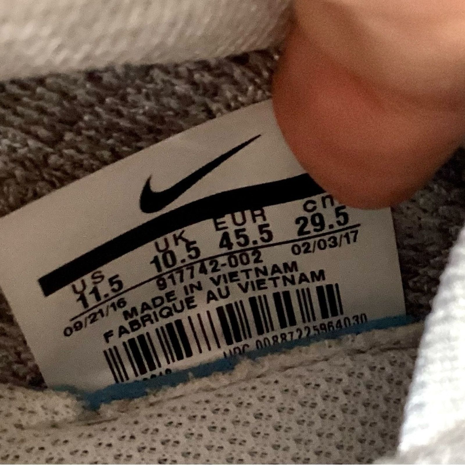 Nike Nike Flight Bonafide - Pure Platinum Size US 11.5 / EU 44-45 - 7 Thumbnail