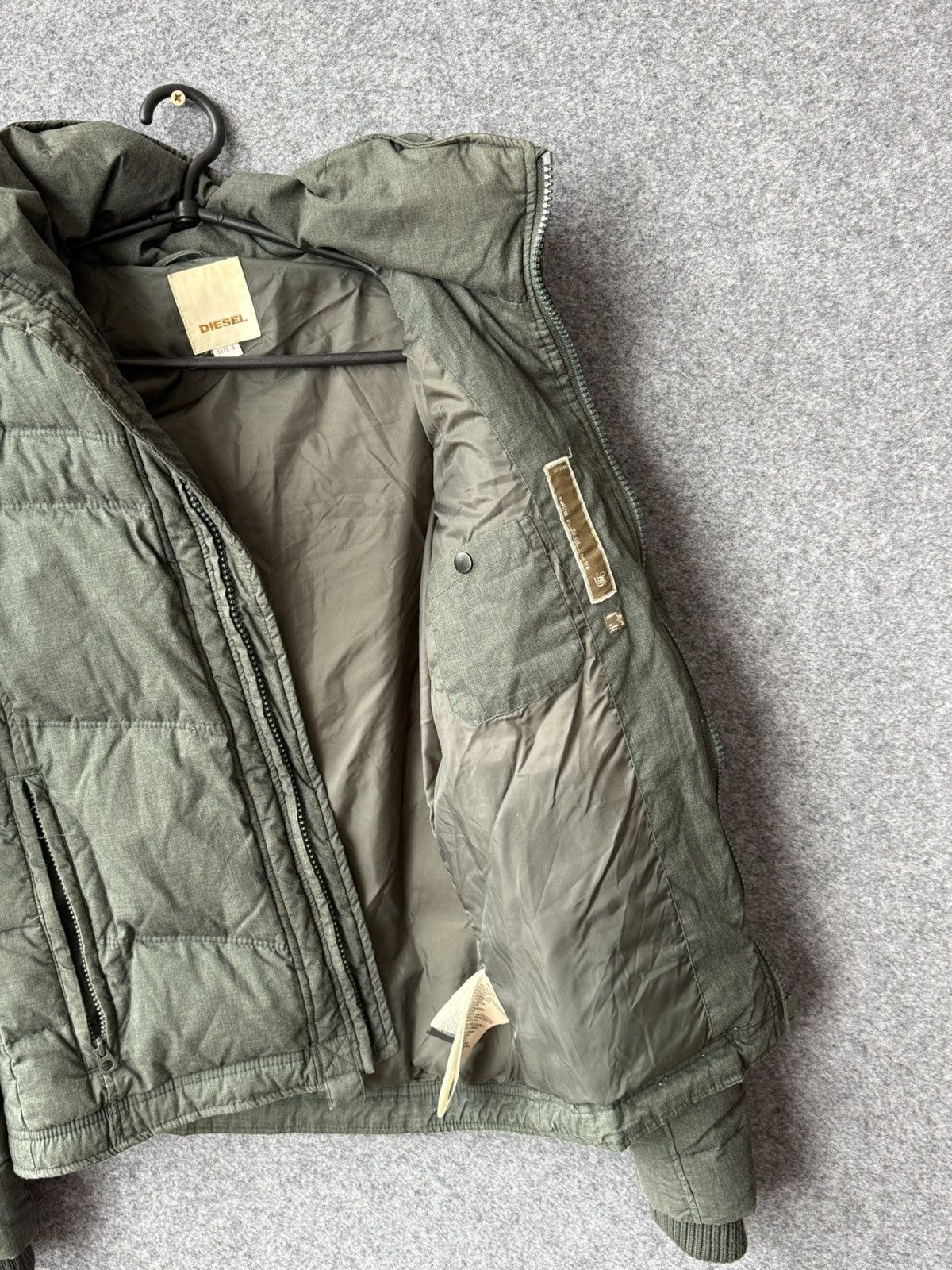 Diesel Vintage Diesel avant garde Olive Down jacket size S Size US S / EU 44-46 / 1 - 13 Thumbnail