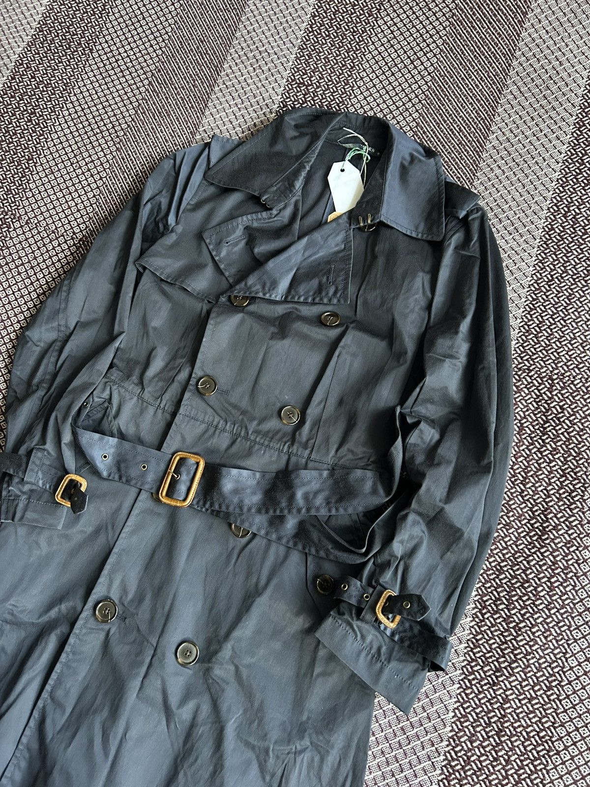 Polo Ralph Lauren Polo Ralph Lauren Long Trench Coat Vintage Japanese Vibe UK8 Size S / US 4 / IT 40 - 3 Thumbnail