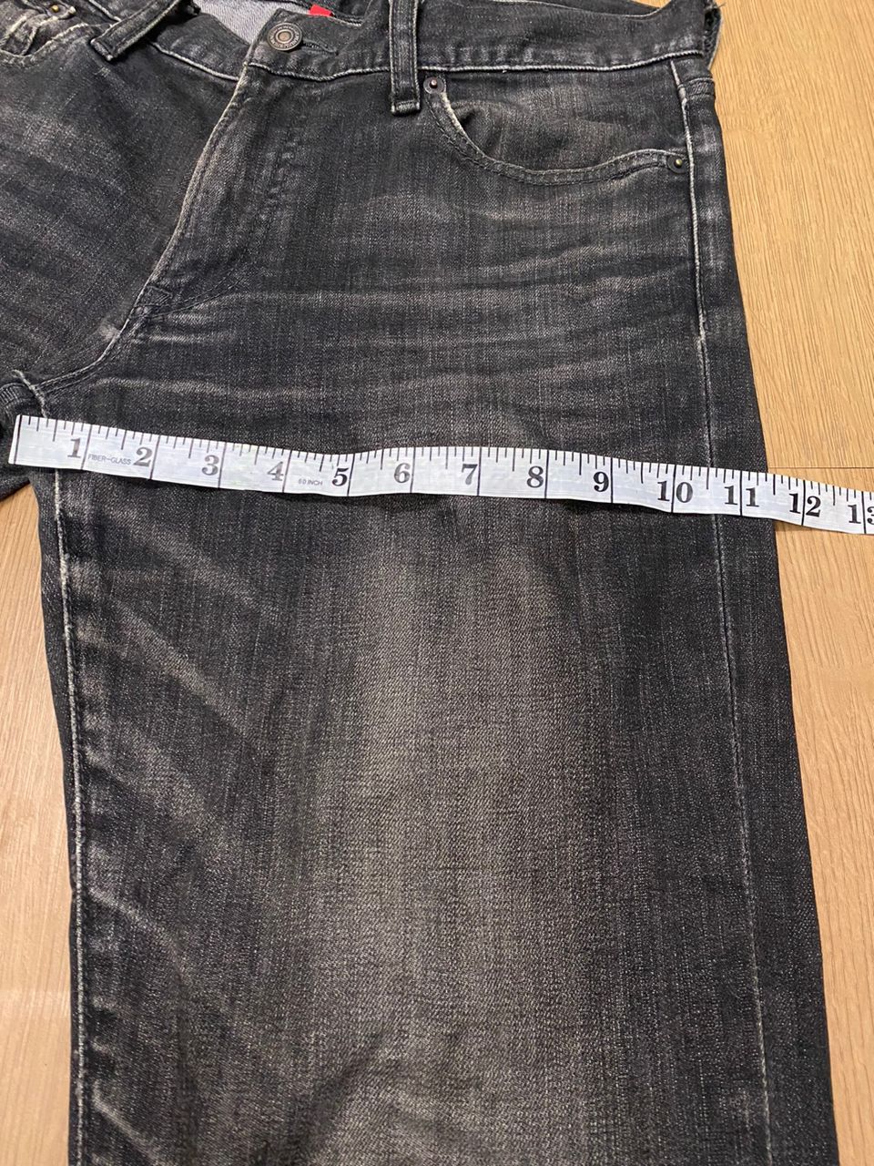 Uniqlo W33 Uniqlo Jeans Slim Fit Rapper Distressed Denim Jeans Size US 33 - 4 Thumbnail