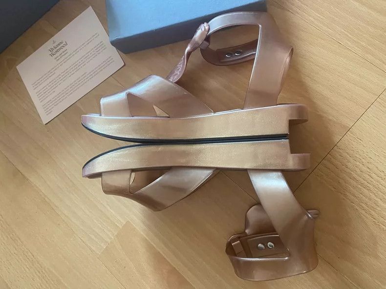 Vivienne Westwood Vivienne Westwood Golden Wings sandals Size US 6.5 / IT 36.5 - 4 Thumbnail