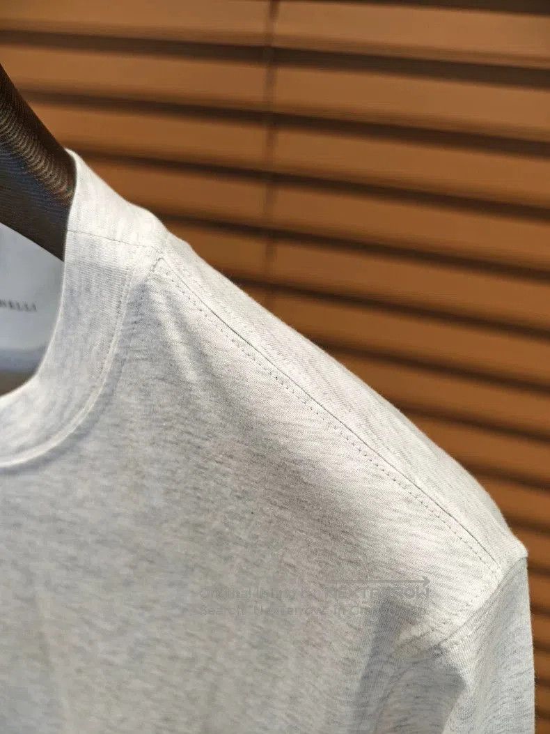 Brunello Cucinelli Brunello Cucinelli Cotton Short-Sleeve T-Shirt. Size US M / EU 48-50 / 2 - 6 Thumbnail