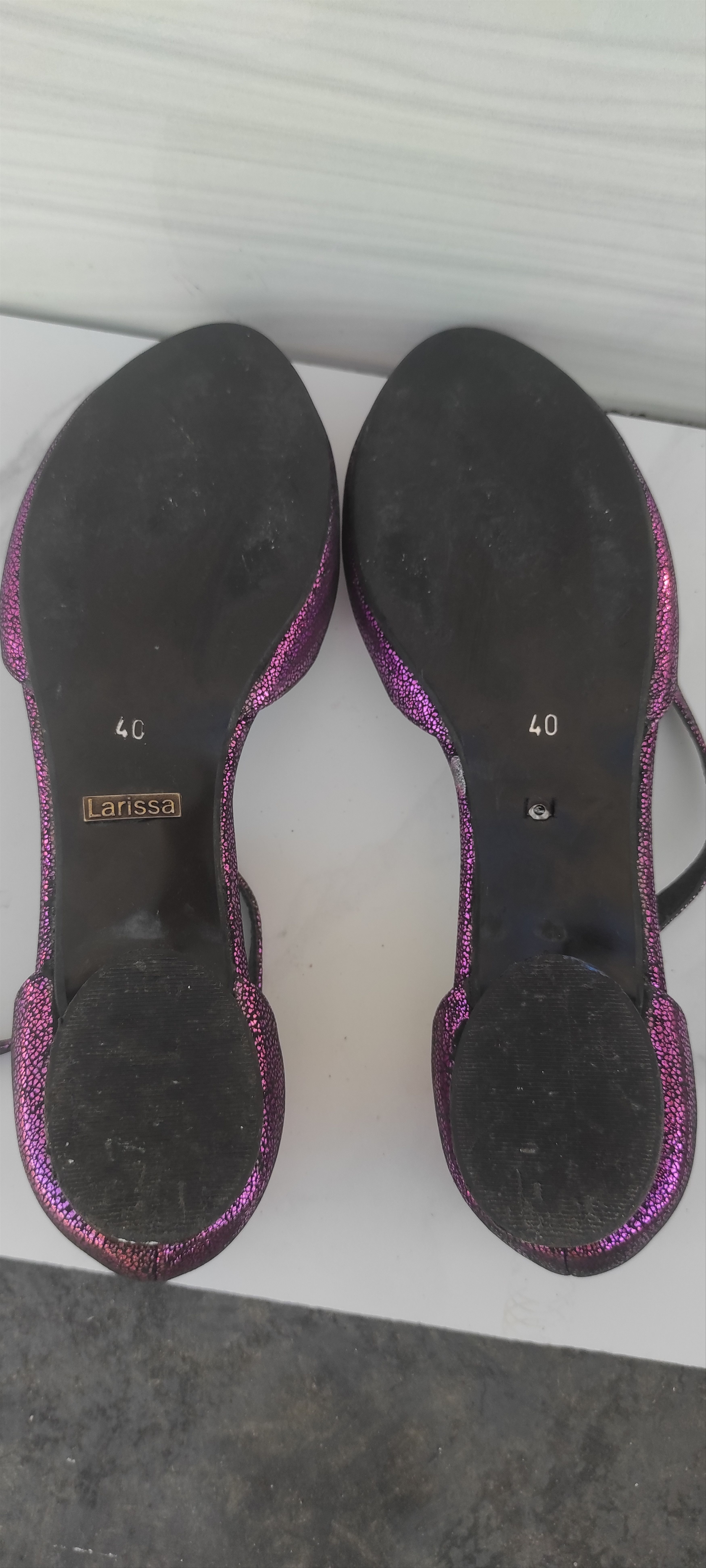 Other Larissa Ballerina Flat Women Sparkling Glitter Shoes Size US 10 / IT 40 - 13 Thumbnail