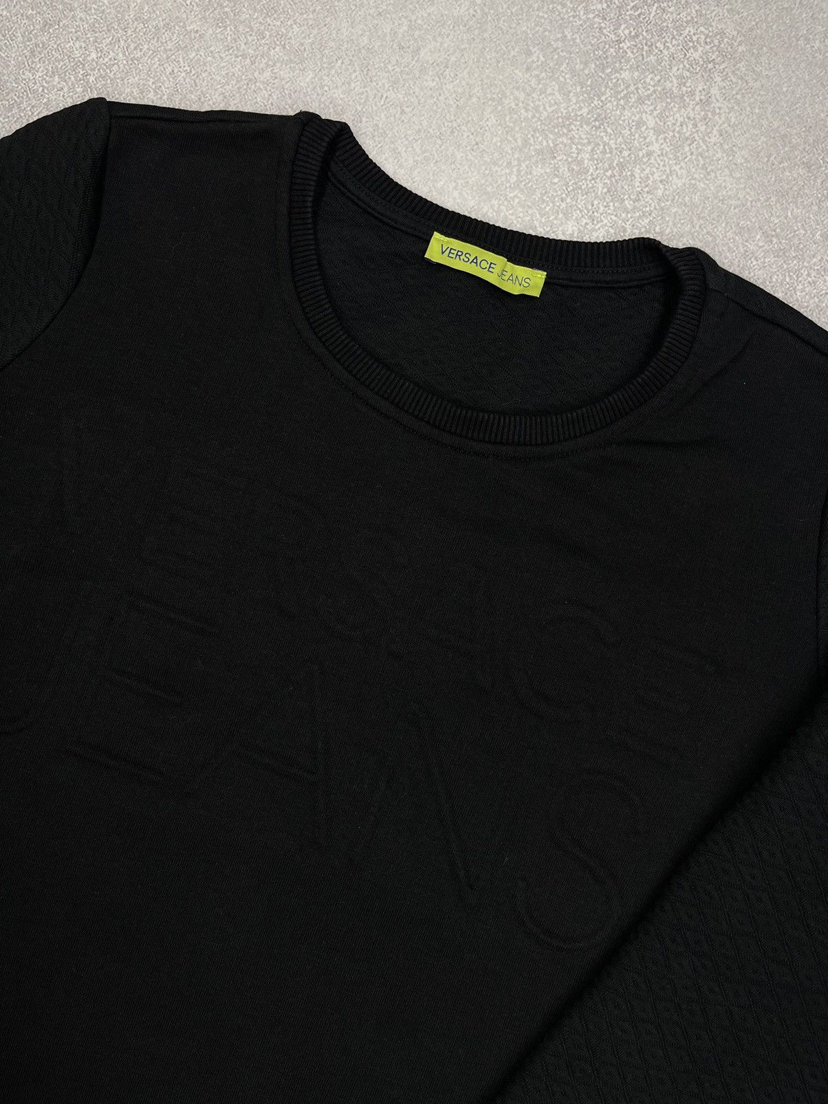 Versace Jeans Couture Versace Jeans Black Sweatshirt Luxury Size M Size US M / EU 48-50 / 2 - 4 Thumbnail