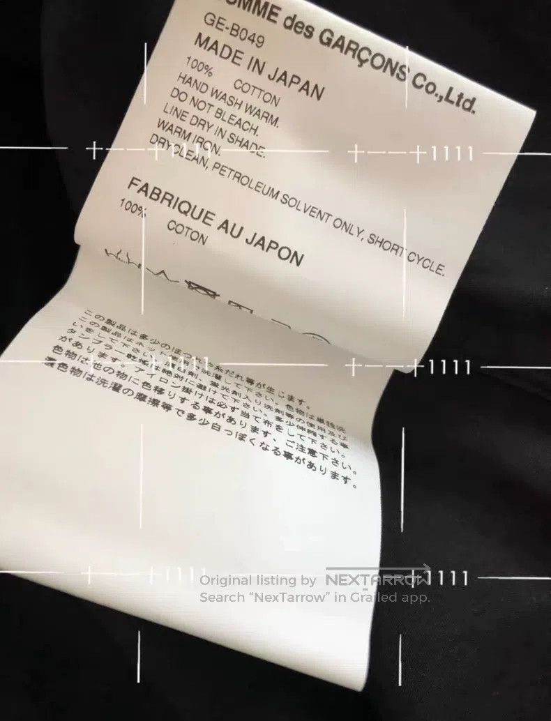 Comme des Garcons Comme des Garcons Cut-Out Collar Shirt Size S / US 4 / IT 40 - 8 Thumbnail
