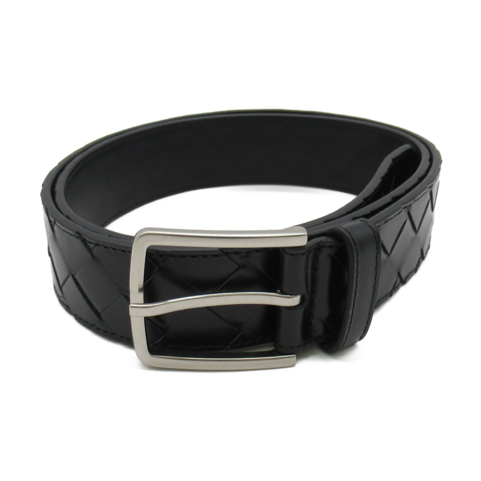 Bottega Veneta Bottega Veneta Belt Calfskin (Cowhide) Black Size ONE SIZE - 1 Thumbnail
