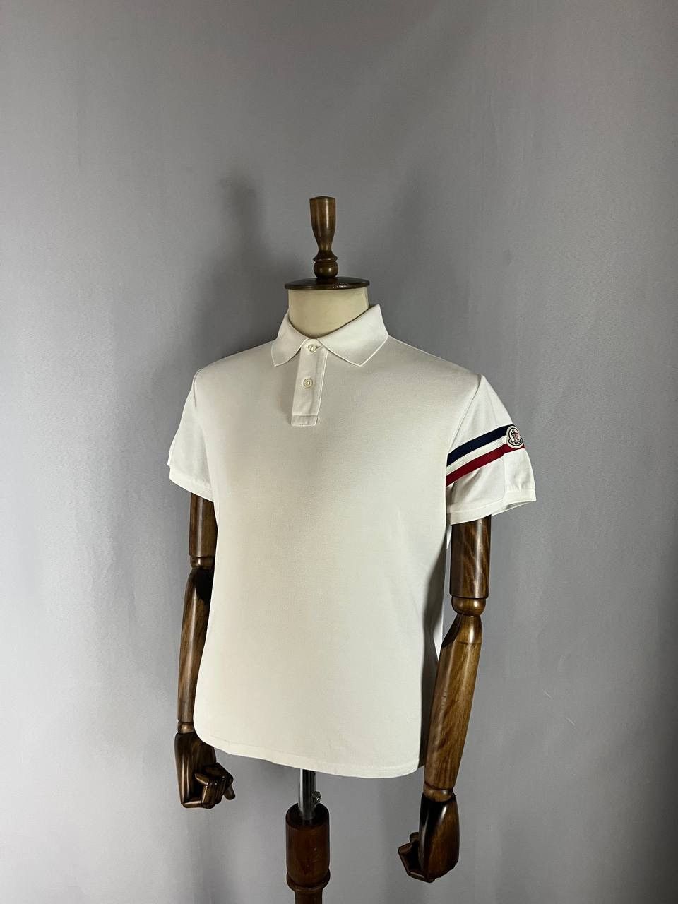 Moncler Moncler Polo White Size US XL / EU 56 / 4 - 1 Thumbnail