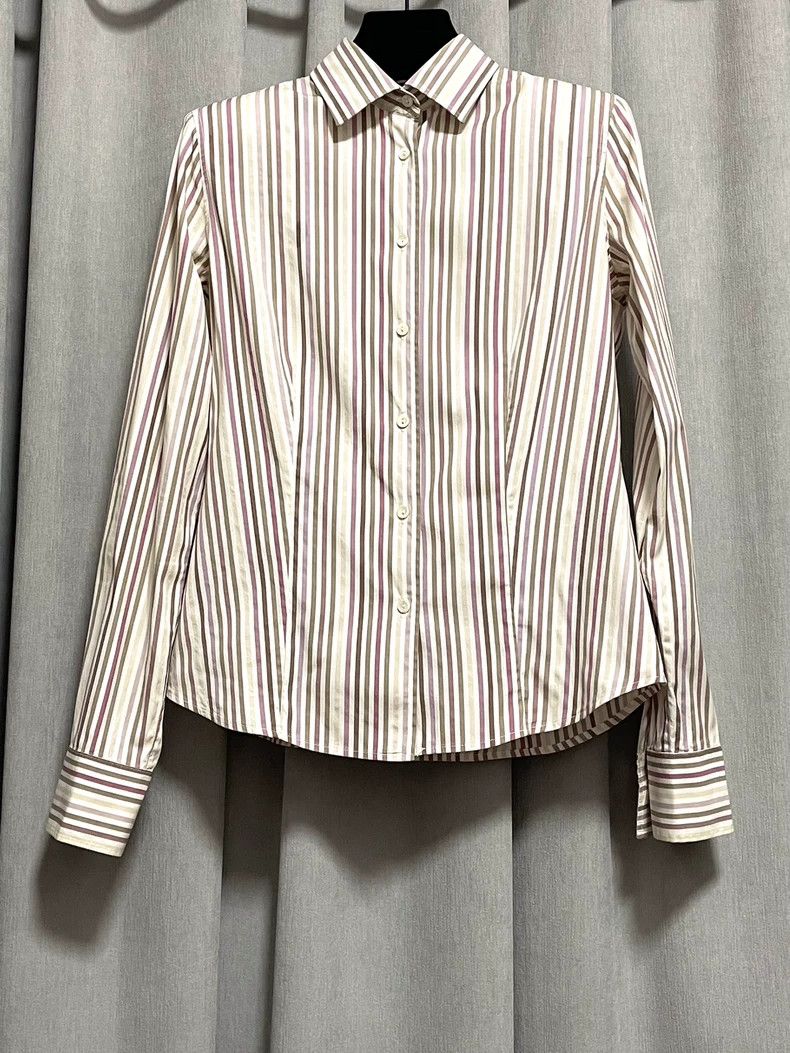 Loro Piana Loro piana Warm striped women's shirt 2506-Nextarrow Size S / US 4 / IT 40 - 1 Thumbnail