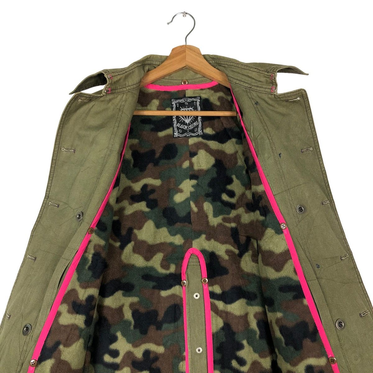 Hysteric Glamour 🔥VINTAGE LONG JACKET ALGON QUINS MILITARY DESIGN JAPAN MADE Size US M / EU 48-50 / 2 - 15 Thumbnail