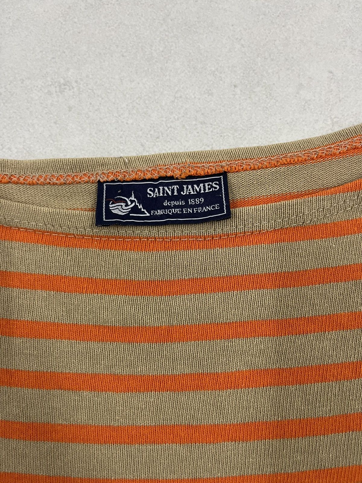 A$AP Rocky × Saint James Saint James Meridien Striped Shirt Size US M / EU 48-50 / 2 - 4 Thumbnail