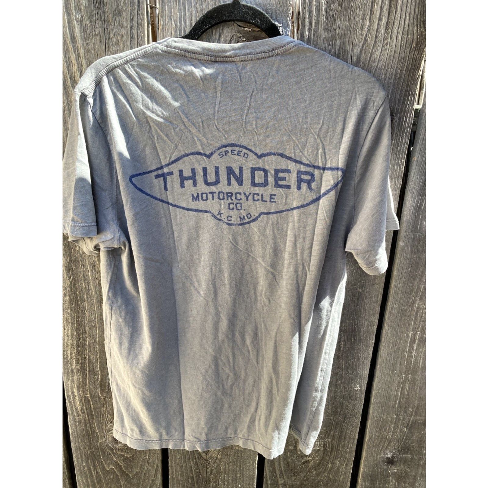Lucky Brand Lucky Brand Kansas City Motorcycles T-Shirt S Gray Men’s USA Shirt Short Sleeve Crew Neck Vintage? Size US S / EU 44-46 / 1 - 4 Thumbnail
