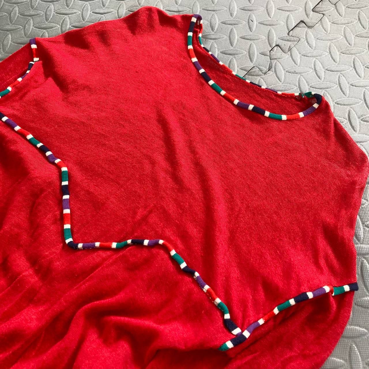 Tsumori Chisato Linen Knit Long Sleeves Top Size S / US 4 / IT 40 - 7 Thumbnail