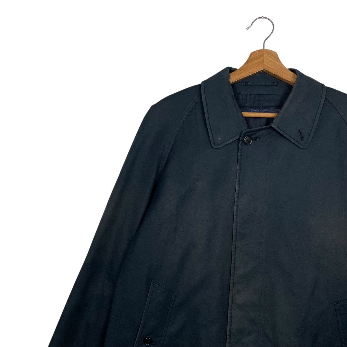 Burberry Vtg Burberrys Wool Trenchcoat Size US M / EU 48-50 / 2 - 7 Thumbnail