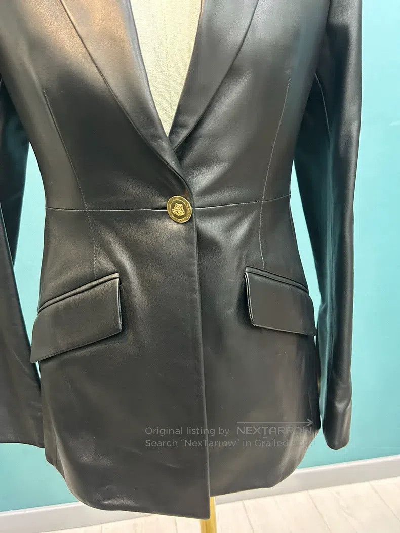 Versace Versace Medusa buckled sheepskin coat Size S / US 4 / IT 40 - 6 Thumbnail