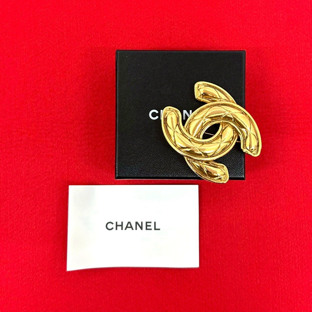 Chanel Chanel Chanel Coco Mark Brooch Metal Brooch DUTY FREE for USA Size ONE SIZE - 1 Thumbnail