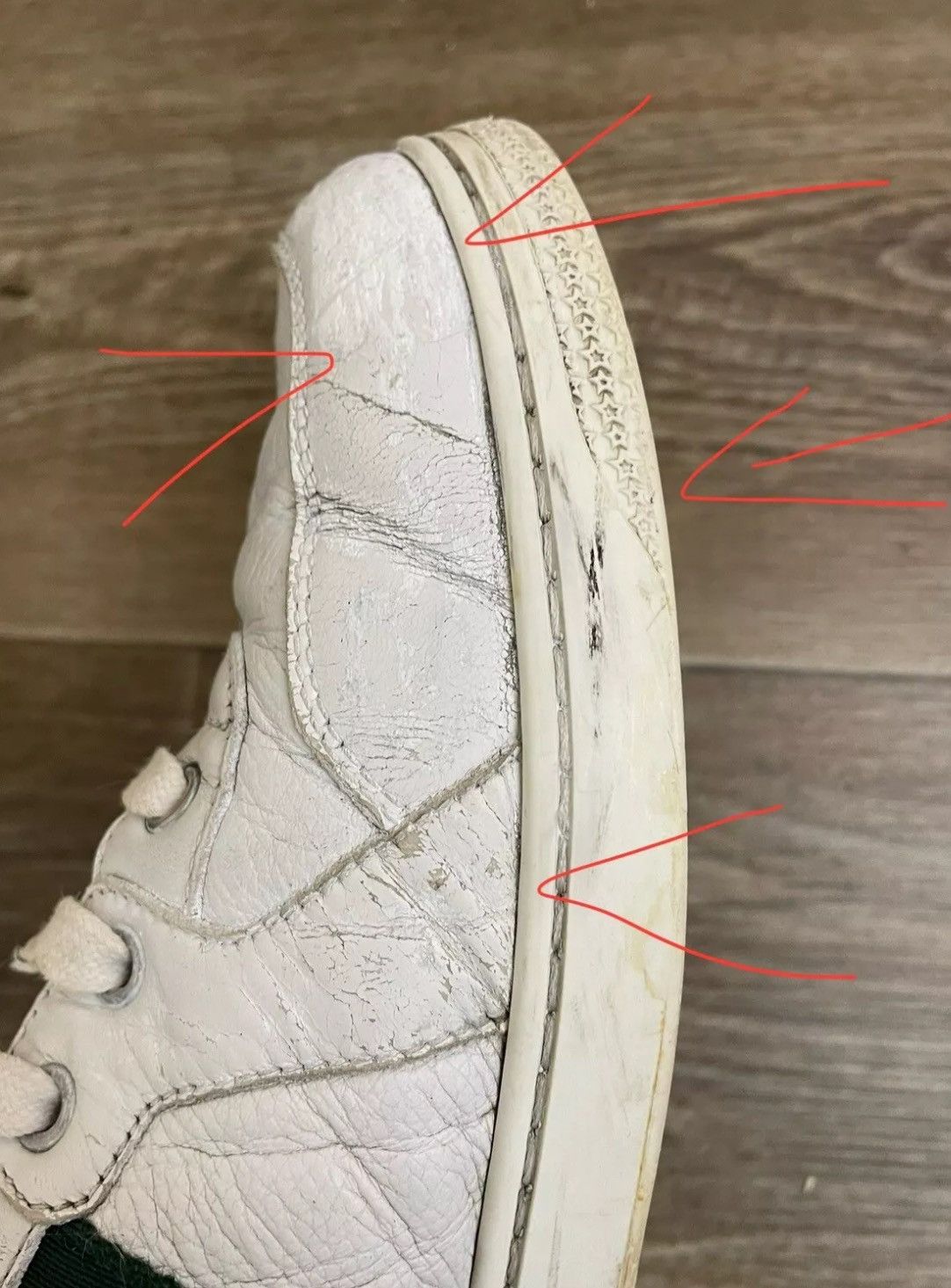 Gucci GUCCI sneakers size 44IT/ 11-11,5 US Size US 11 / EU 44 - 20 Thumbnail