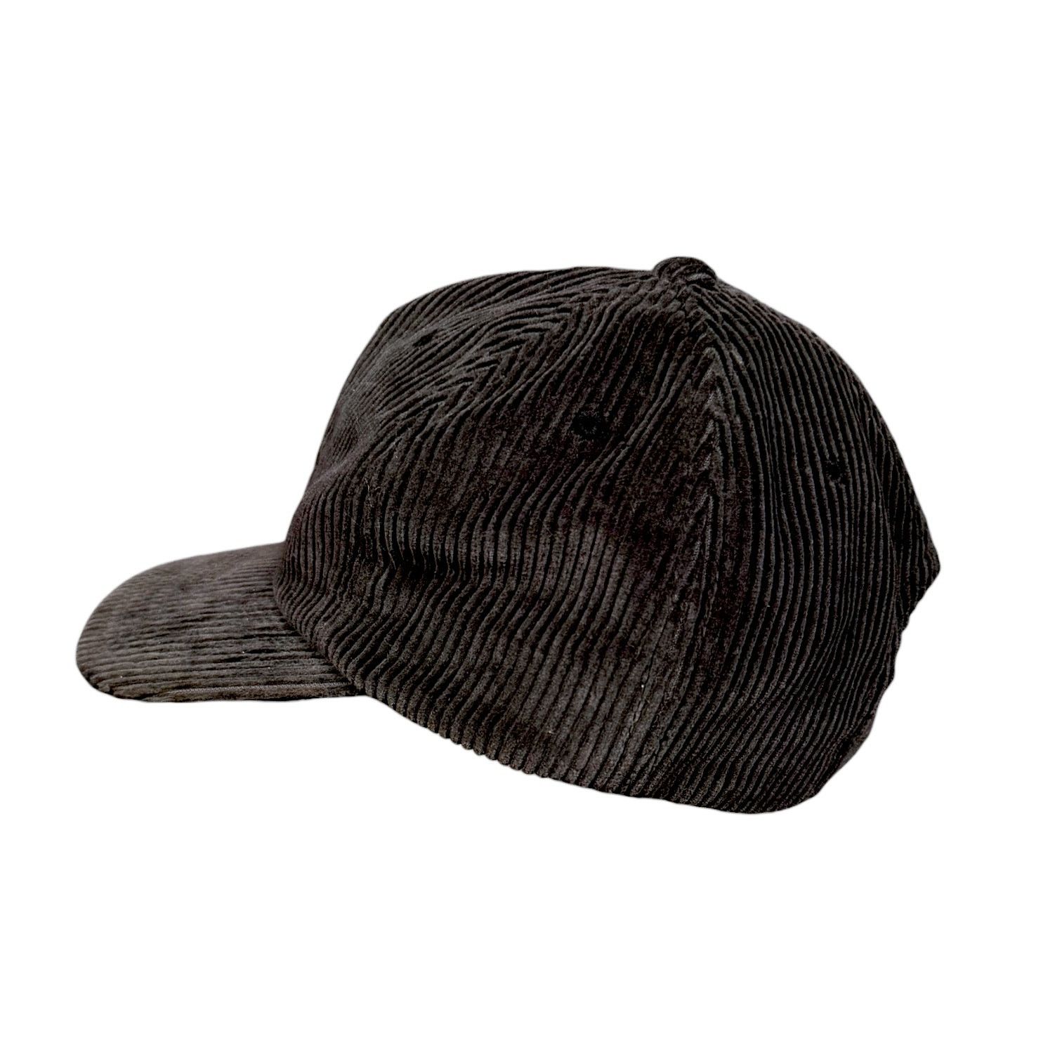 RVCA RVCA Gray Corduroy Logo Slideback Hat Cap Skater Surf OS Size ONE SIZE - 3 Thumbnail