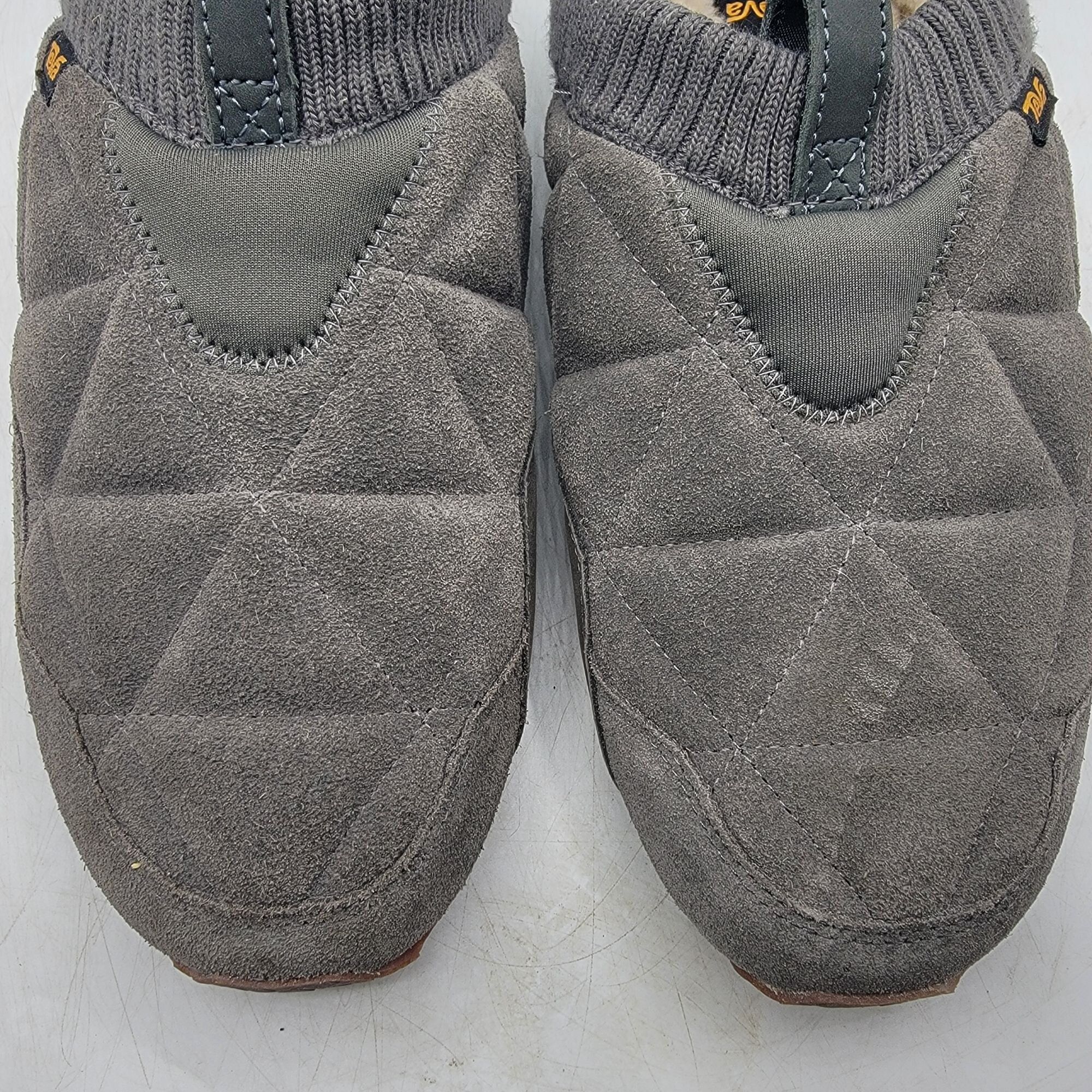 Teva Teva ReEmber Plushed Mens 11 Gray Slipper Shoes Comfort Line Size US 11 / EU 44 - 12 Thumbnail