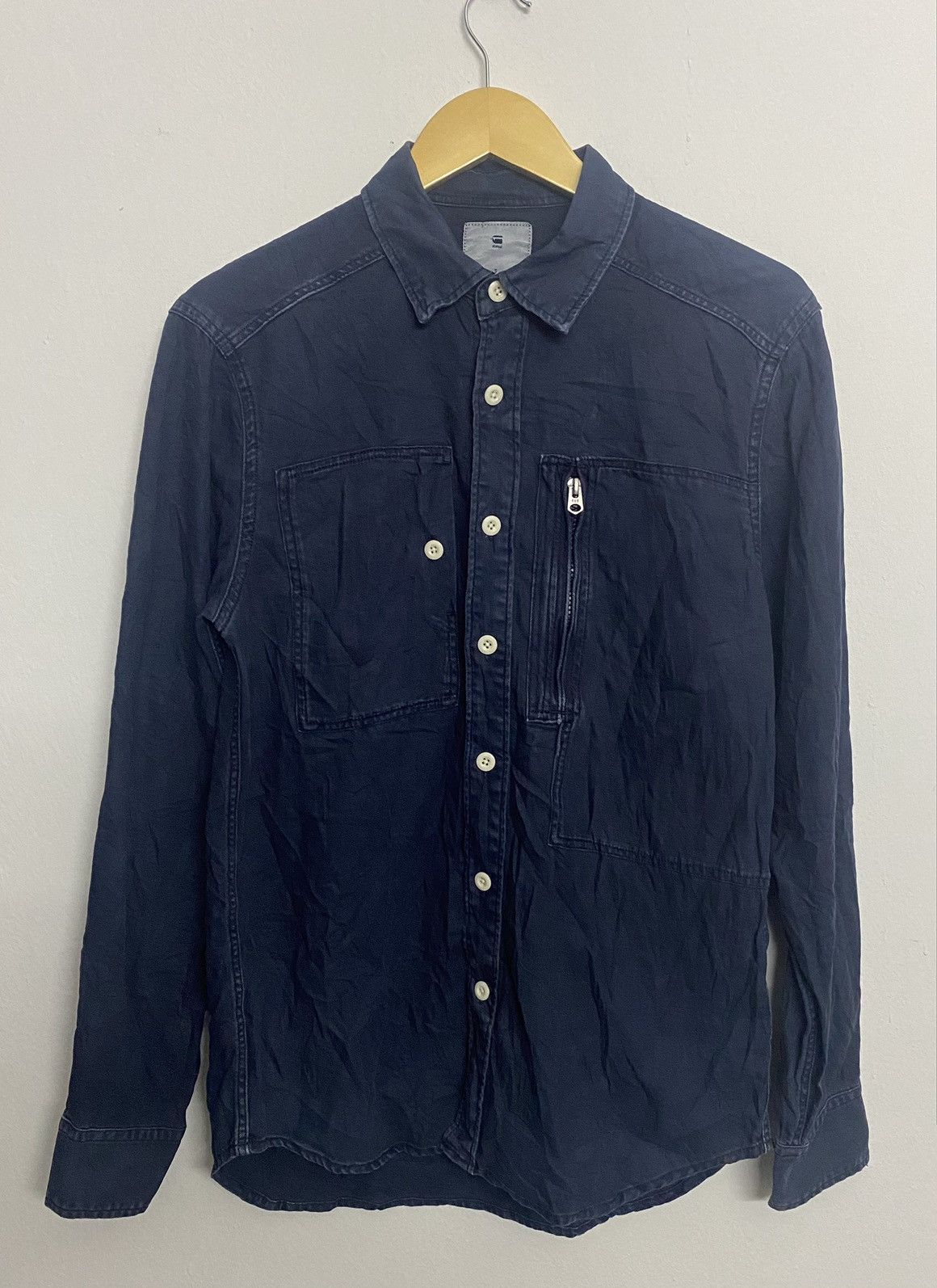 G-Star Vintage G Star Raw Workwear Button Ups Shirts Size US S / EU 44-46 / 1 - 1 Thumbnail