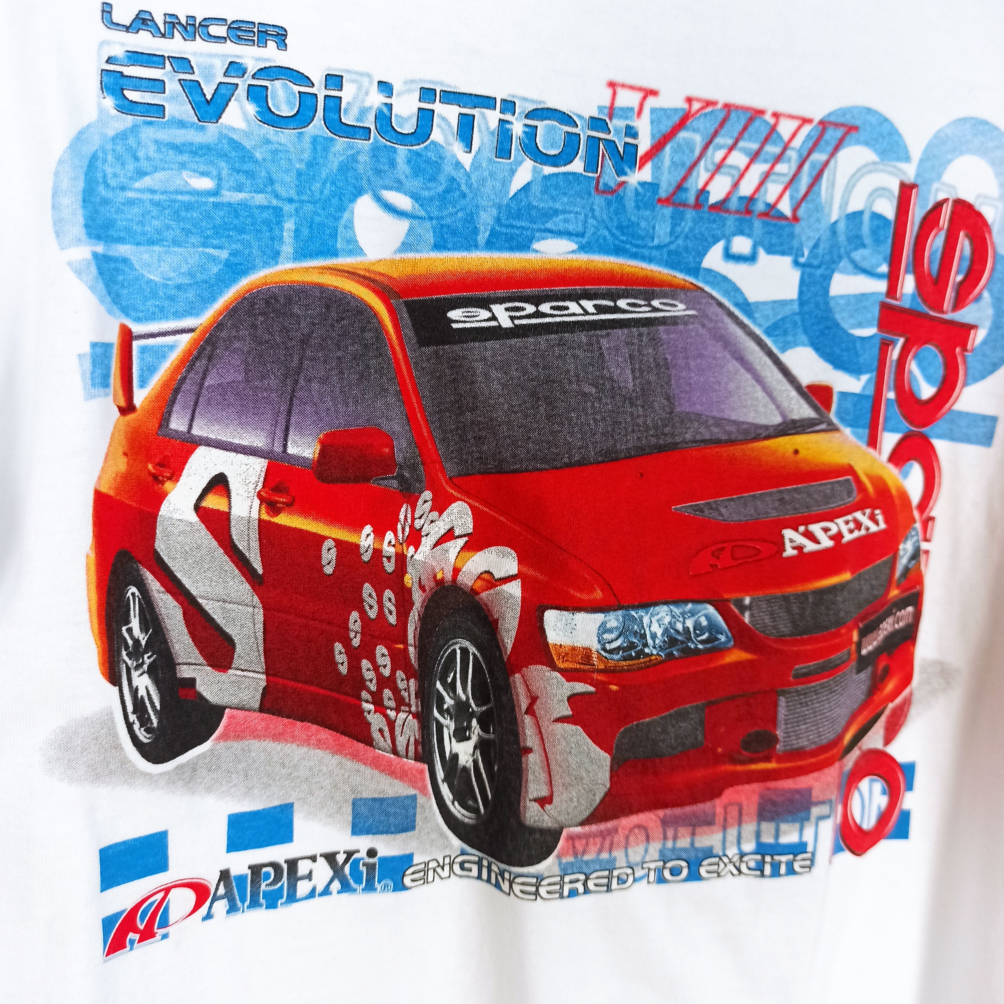 Sports Specialties Rare SPARCO Lancer Evolution VIII Mitsubishi Tshirt Size US M / EU 48-50 / 2 - 3 Thumbnail