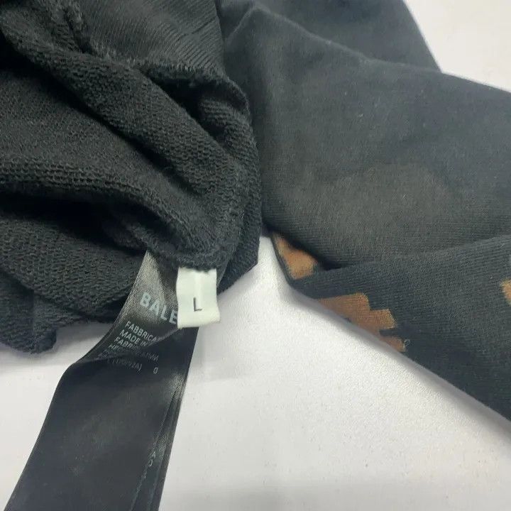 Balenciaga Balenciaga FW23 Distressed Logo Hoodie 0079-2507 Size US L / EU 52-54 / 3 - 5 Thumbnail