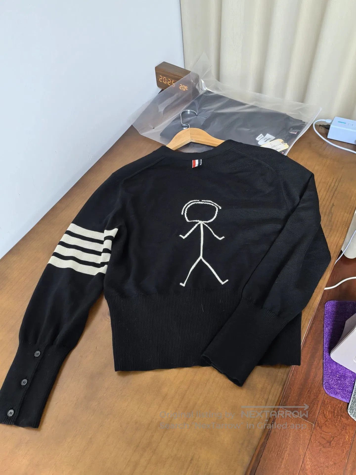 Thom Browne Thom Browne Stickman Cuff Cardigan. Size US S / EU 44-46 / 1 - 4 Thumbnail