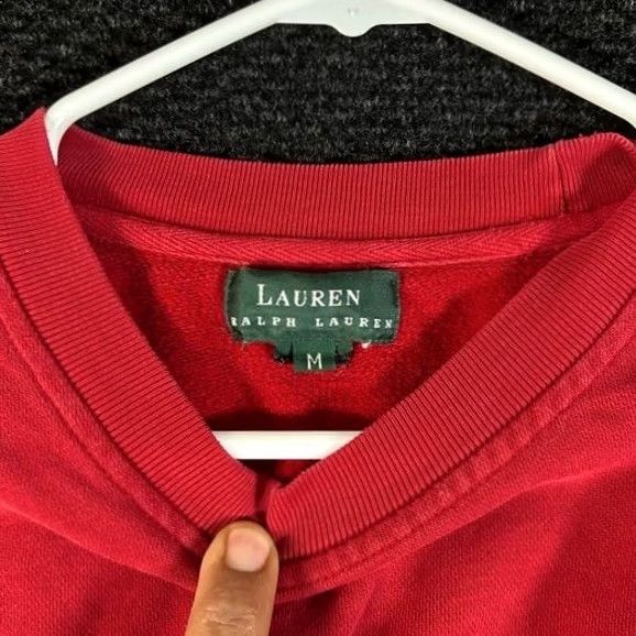 Ralph Lauren Lauren Ralph Lauren Red Pullover Sweater Men's Medium Size US M / EU 48-50 / 2 - 2 Thumbnail