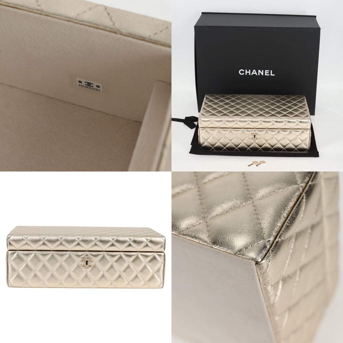 Chanel Chanel Matelasse Jewelry Case Jewelry Box Size ONE SIZE - 5 Thumbnail