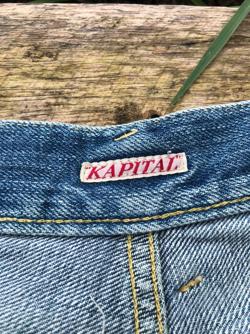 Japanese Brand × Kapital Vintage Kapital Buckle Denim Jeans Distressed Size US 29 - 3 Thumbnail