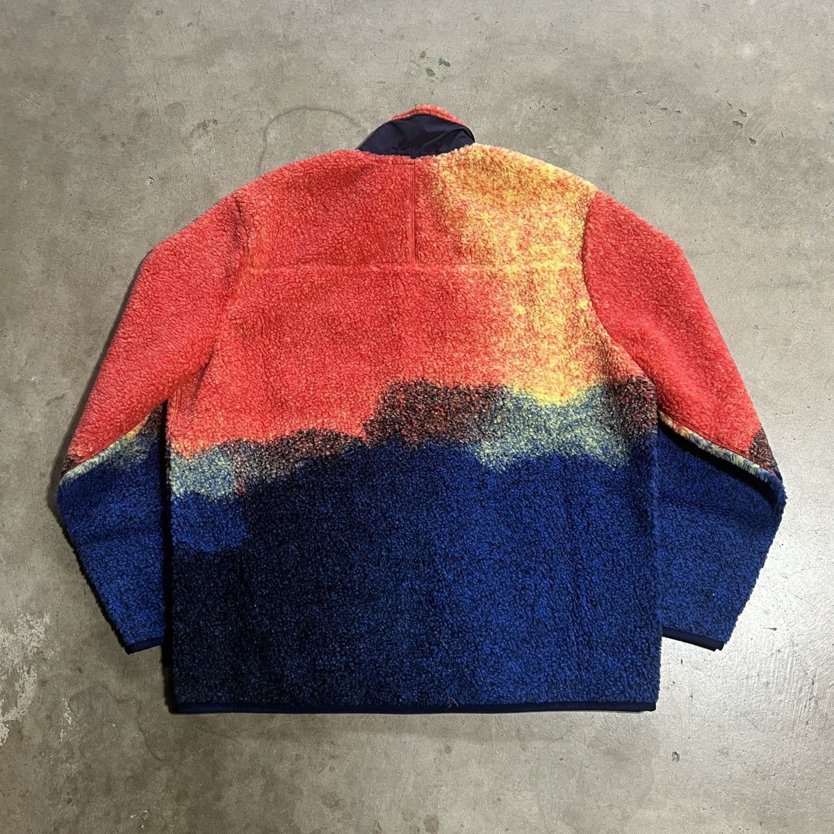 Polo Ralph Lauren Polo Sport Ralph Lauren Ombré Tie Dye Zip Fleece Size US XL / EU 56 / 4 - 6 Thumbnail