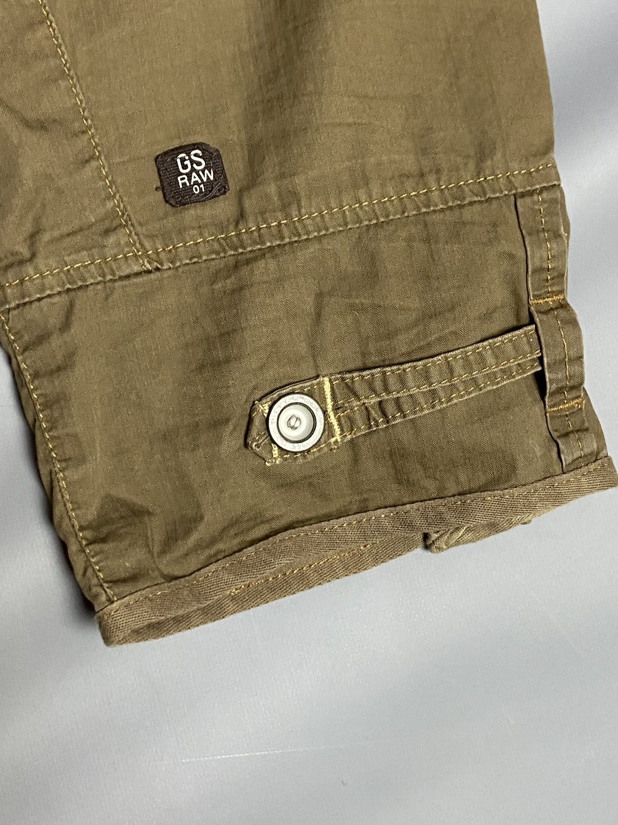 G-Star G-Star RAW Lance Capri Pants Women W27 Brown Utilit Military Size 27" / US 4 / IT 40 - 16 Thumbnail