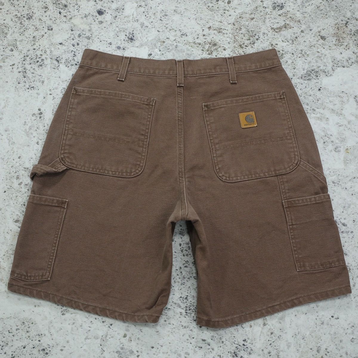 Vintage Carhartt B25 CHT Chestnut Brown Carpenter Shorts
