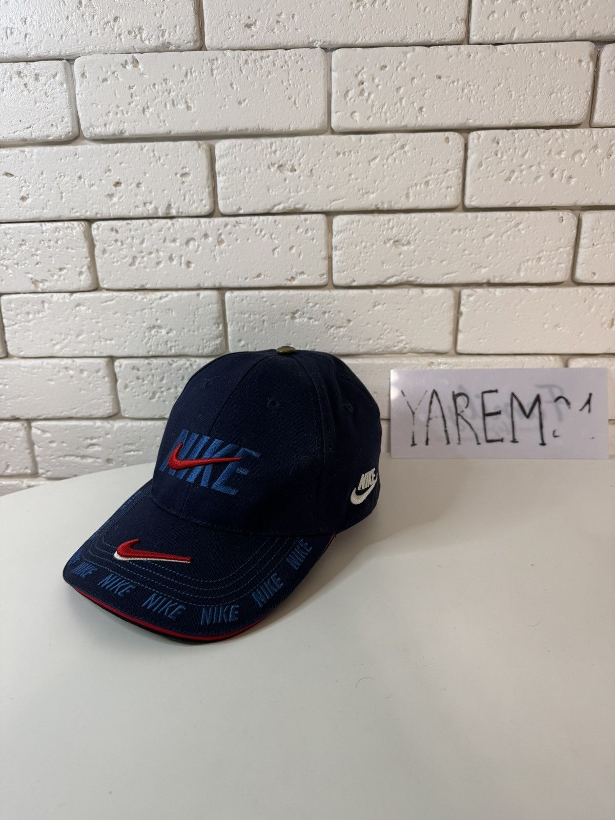 Vintage Nike vintage cap hat Size ONE SIZE - 1 Thumbnail
