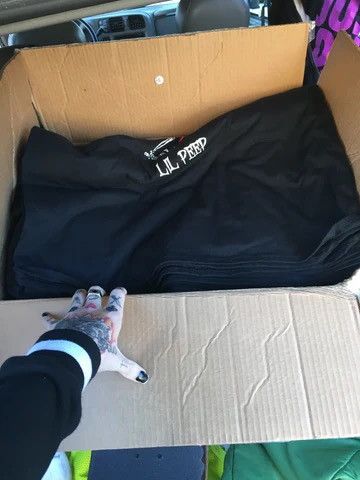 Lil Peep Lil Peep October tee Size US L / EU 52-54 / 3 - 16 Thumbnail