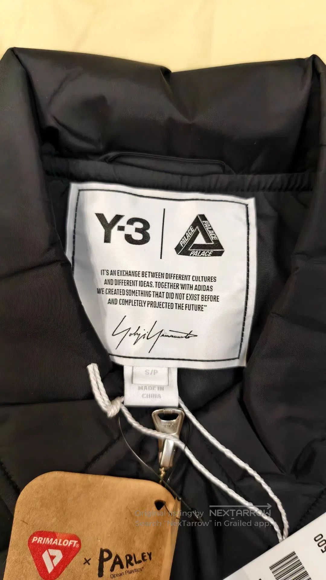 Y-3 Black Plaid Zip. Size US L / EU 52-54 / 3 - 5 Thumbnail
