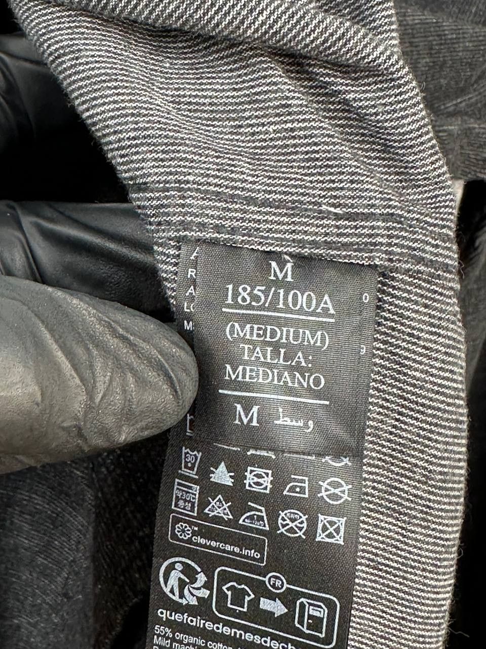 Allsaints AllSaints Lorella LS Shirt Gray Textured Ramskull Logo Size US M / EU 48-50 / 2 - 13 Thumbnail