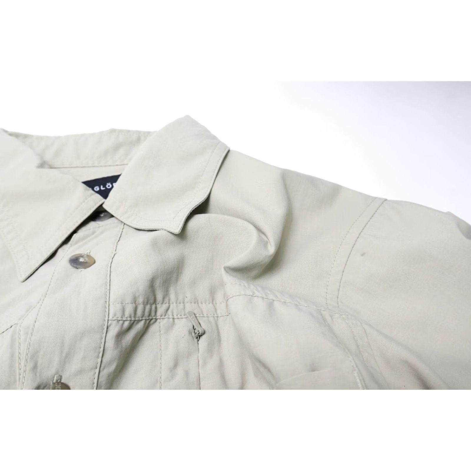 Vintage HAGLOFS Climatic Shirt Women's UK 12 Button Up Spread Collar Zip Pocket Size XL / US 12-14 / IT 48-50 - 6 Thumbnail