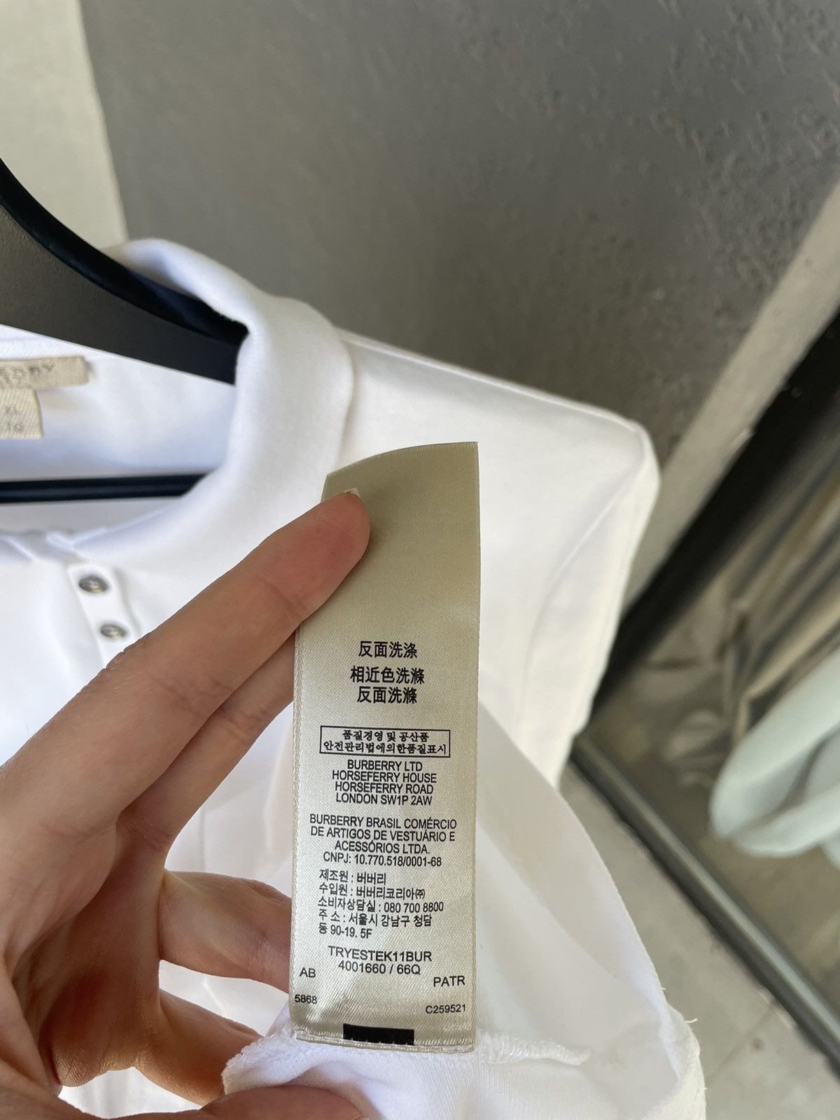 Burberry Burberry Polo Nova Check Details T-Shirt Size XL / US 12-14 / IT 48-50 - 11 Thumbnail