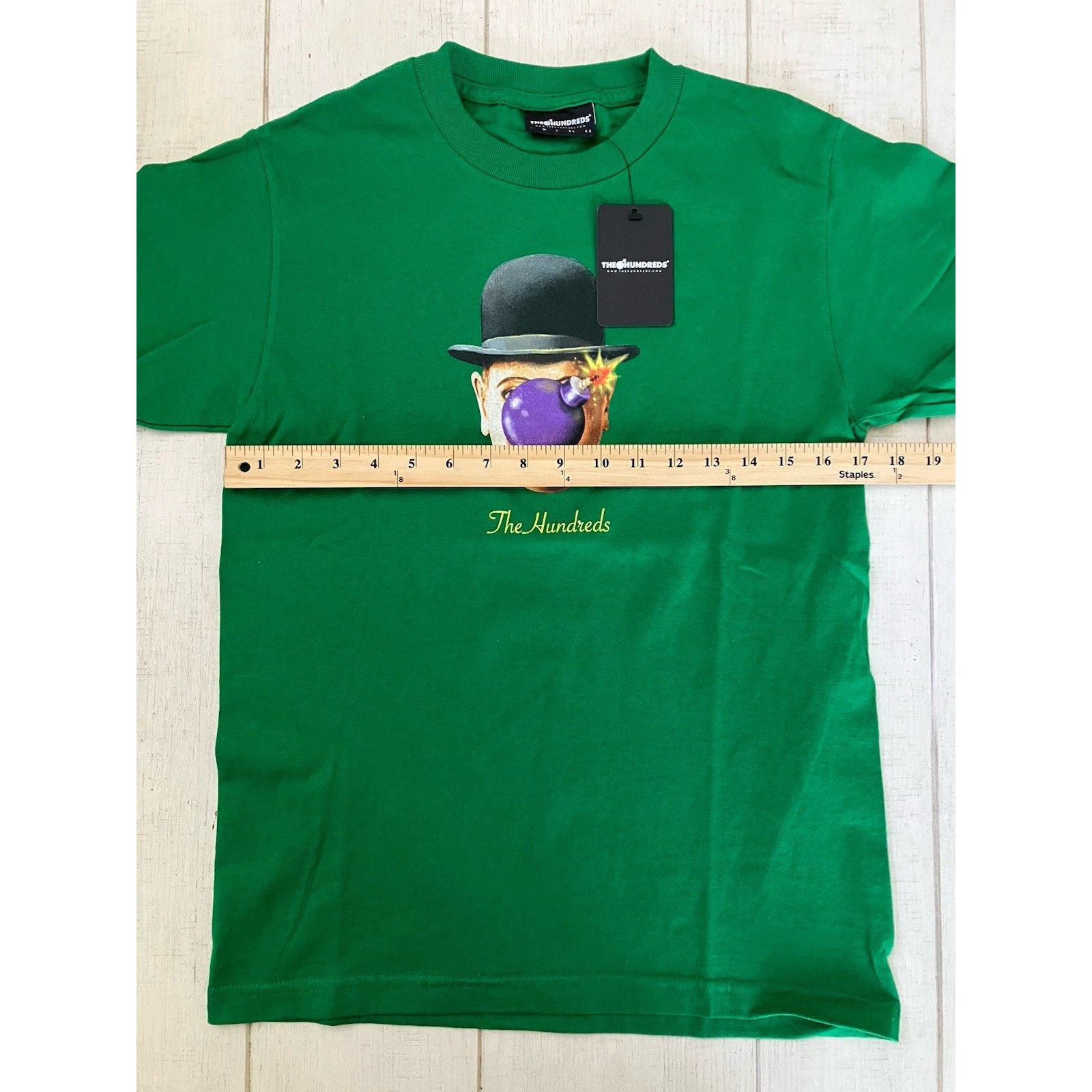 The Hundreds The Hundreds Bomb Distinguished Bowler Hat Man Graphic Tee S Size US S / EU 44-46 / 1 - 6 Thumbnail