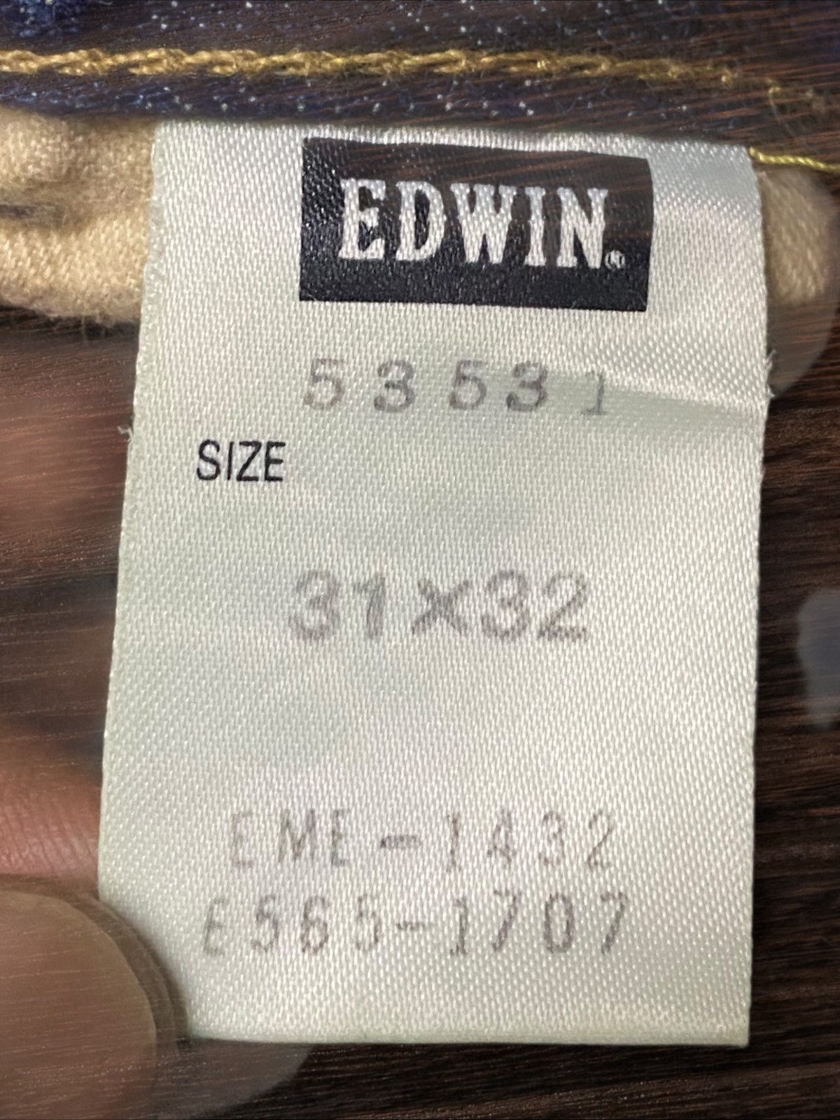Junya Watanabe Vintage Japanese Brand Edwin 503 Mud Wash Distressed Flare Size US 33 - 23 Thumbnail