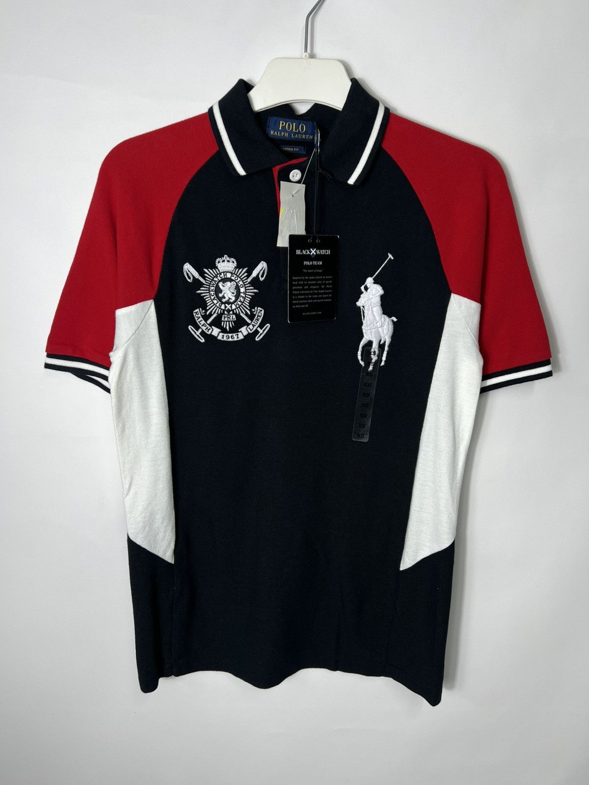 Polo Ralph Lauren Vintage streetwear y2k Polo Ralph Lauren Black Watch T-shirt Size US XS / EU 42 / 0 - 1 Thumbnail