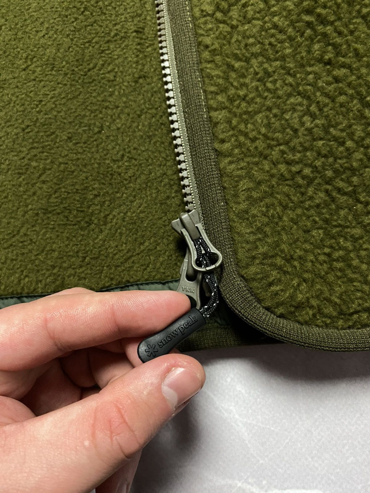 Japanese Brand × Snow Peak Snow Peak Thermal Boa Fleece Jacket Polartec Green Mens S Size US S / EU 44-46 / 1 - 9 Thumbnail
