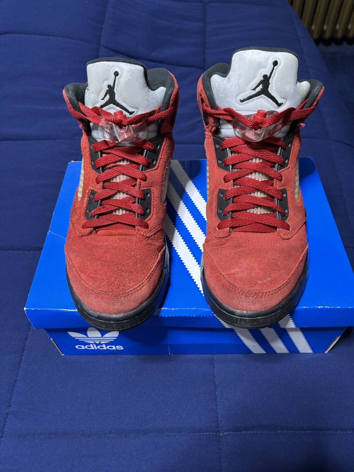 Jordan Brand Jordan 5 Retro Raging Bull 2021 Size 8.5 Size US 8.5 / EU 41-42 - 2 Thumbnail