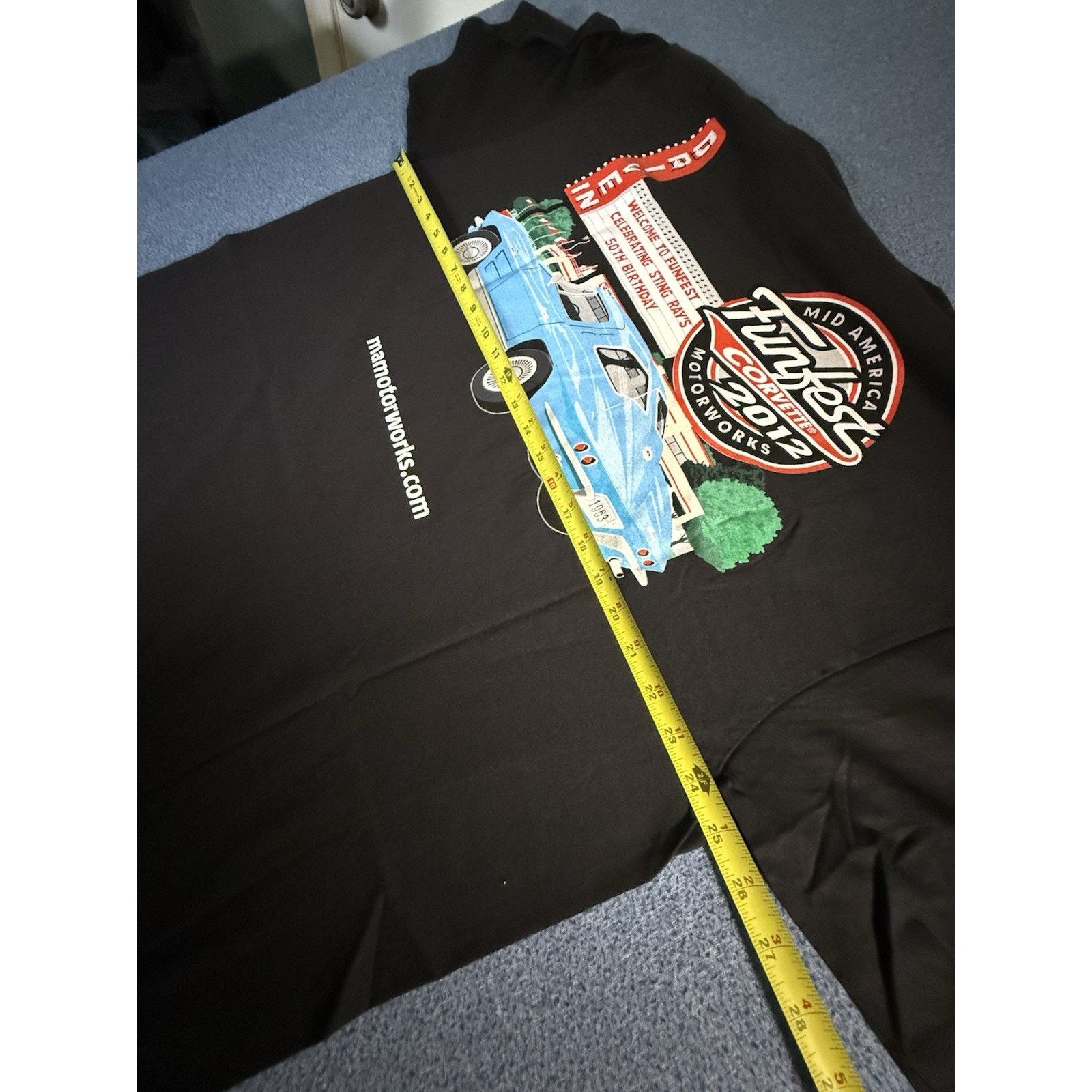 Delta 2012 50th Chevy Corvette Funfest Mid America Delta Magnum Size US XXL / EU 58 / 5 - 7 Thumbnail