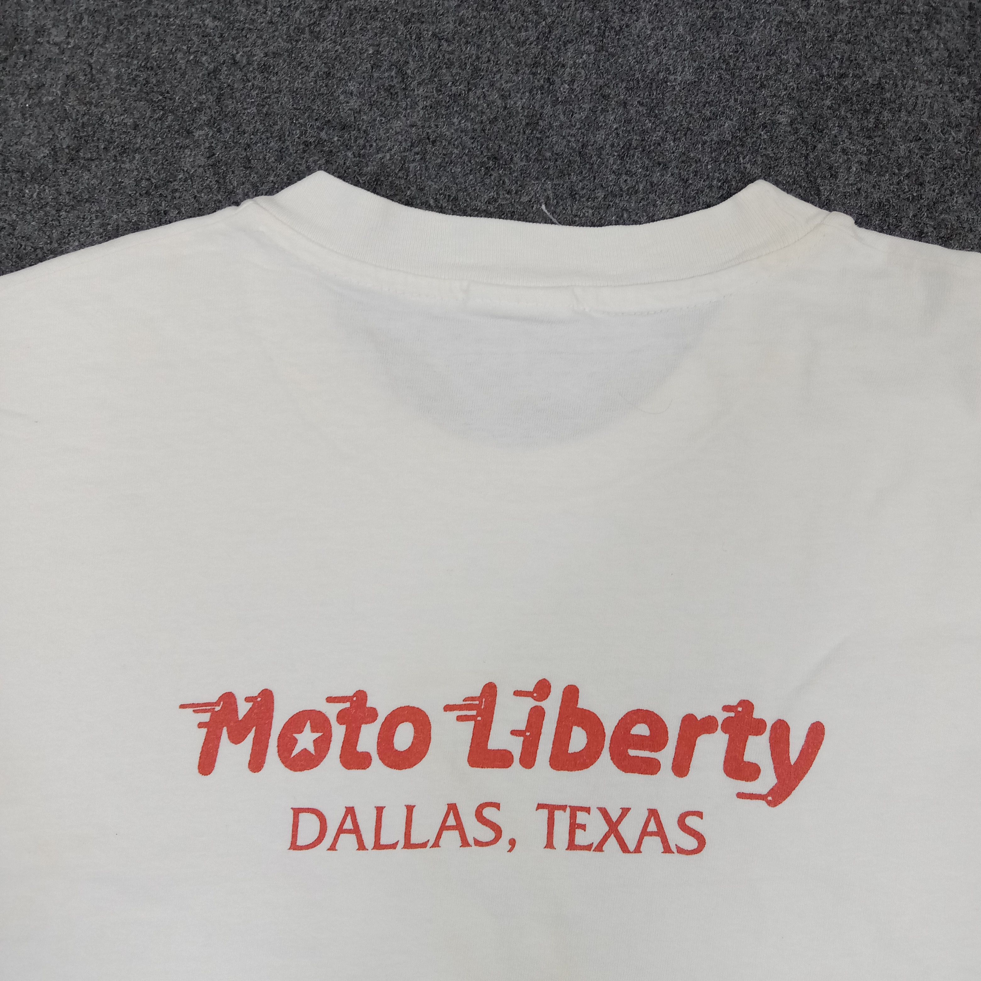 Vintage Ducati Champion Moto Liberty Texas With Sign Tshirt Size US M / EU 48-50 / 2 - 6 Thumbnail