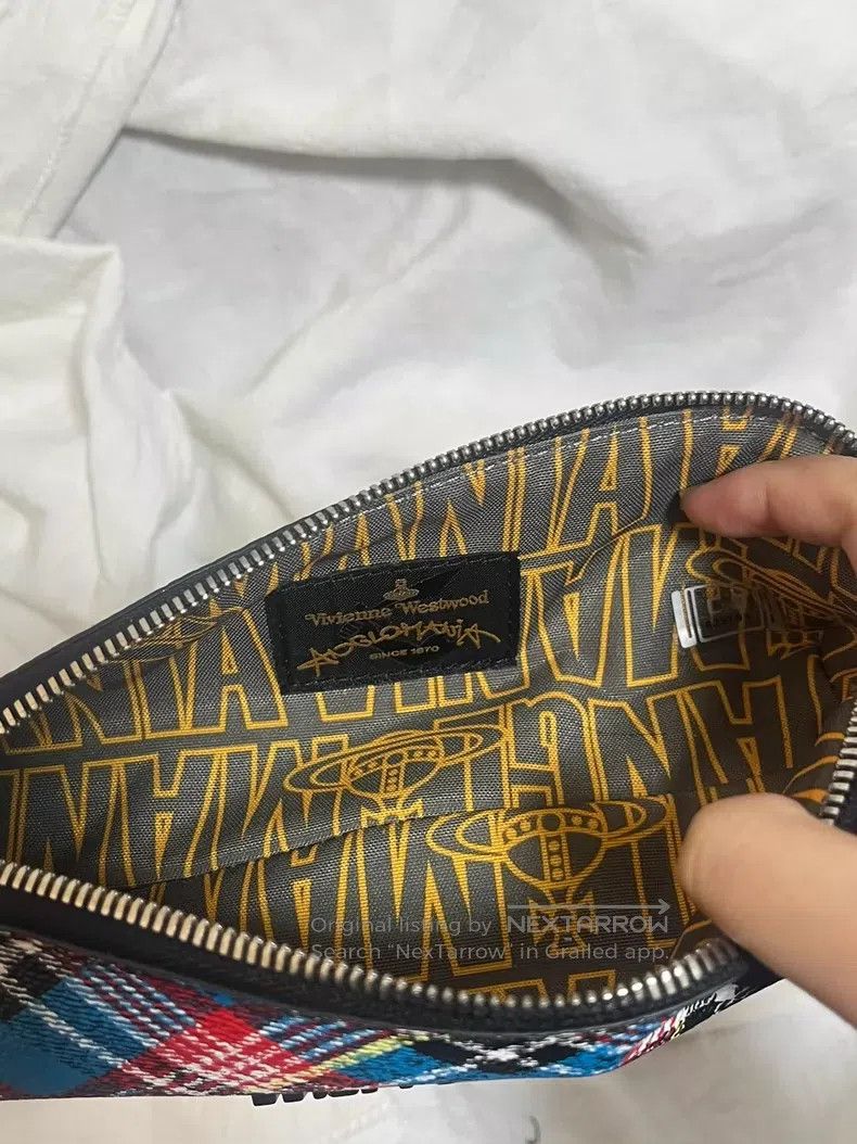Vivienne Westwood Vivienne Westwood size os Plaid Small Accessory Bag Size ONE SIZE - 3 Thumbnail