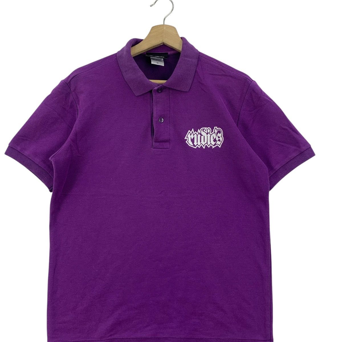 Vintage RUDIES UNDERGROUND SUBCULTURE Polo Tee Shirt Top Japan Size US M / EU 48-50 / 2 - 3 Thumbnail