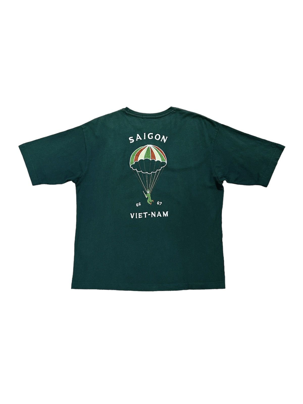 Rare Beautiful Niko And Saigon Vietnam 66/67 Sukajan Tee