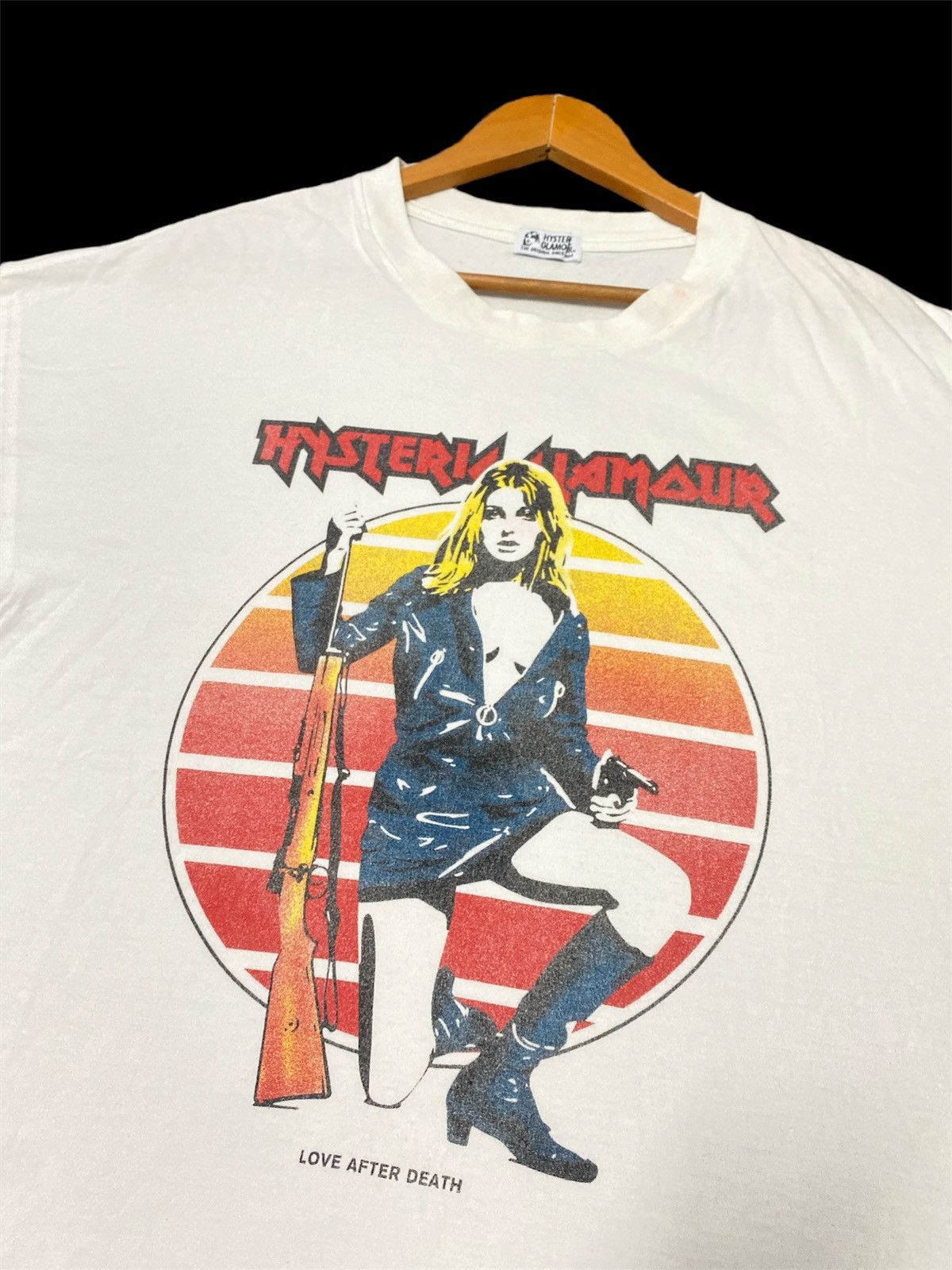 RARE‼️HYSTERIC GLAMOUR “LOVE AFTER DEATH” VINTAGE SHIRT TEE?